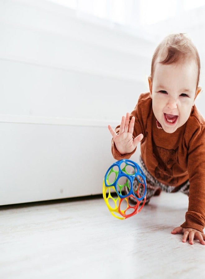 DAONPHARI O-Ball Classic Baby Sensory Rattle - BPA-Free Grabbing & Shake Ball with Bell for Infants & Kids - Image 4